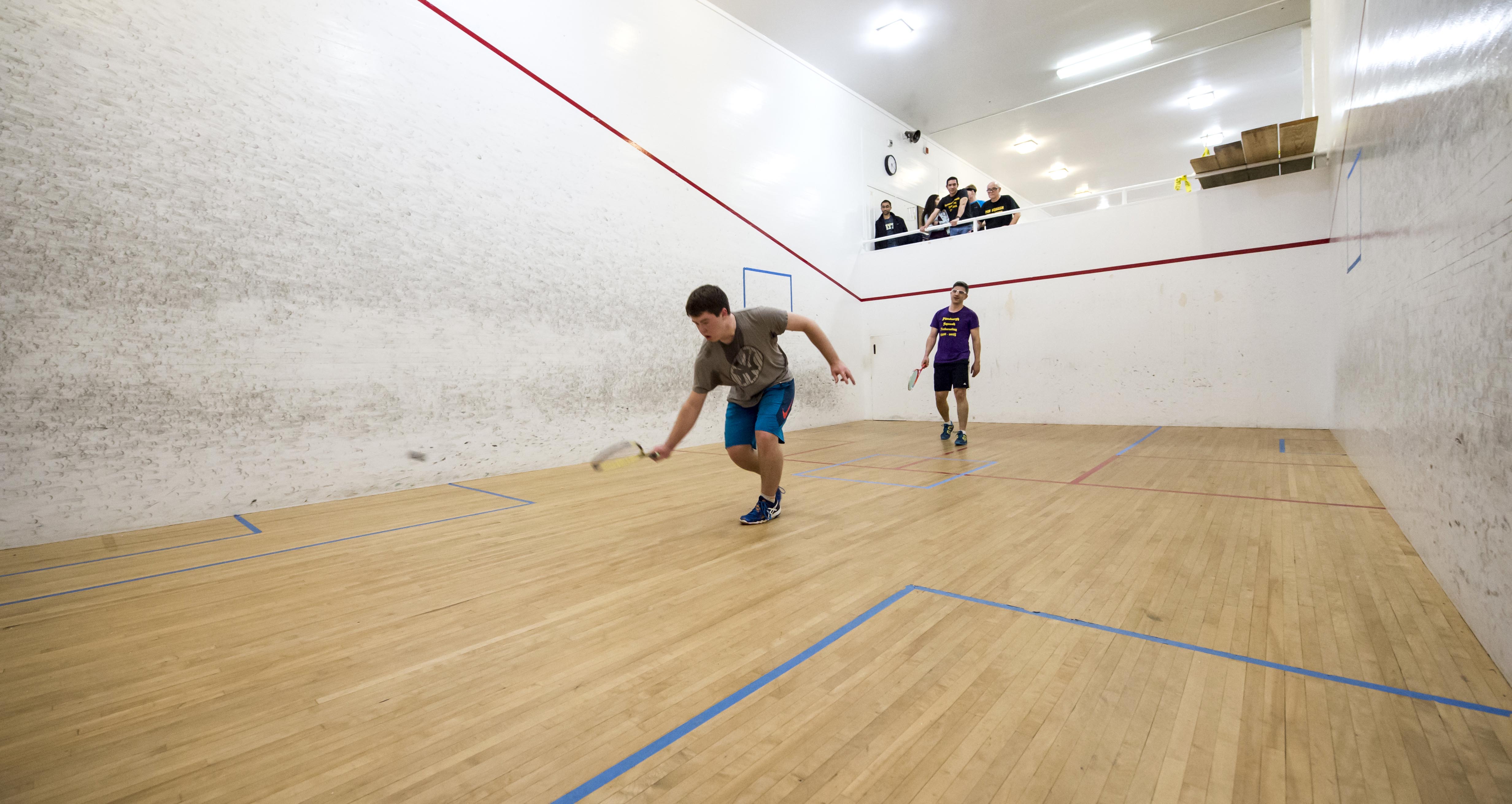 Squash federation brings together diverse group from across Pitt
