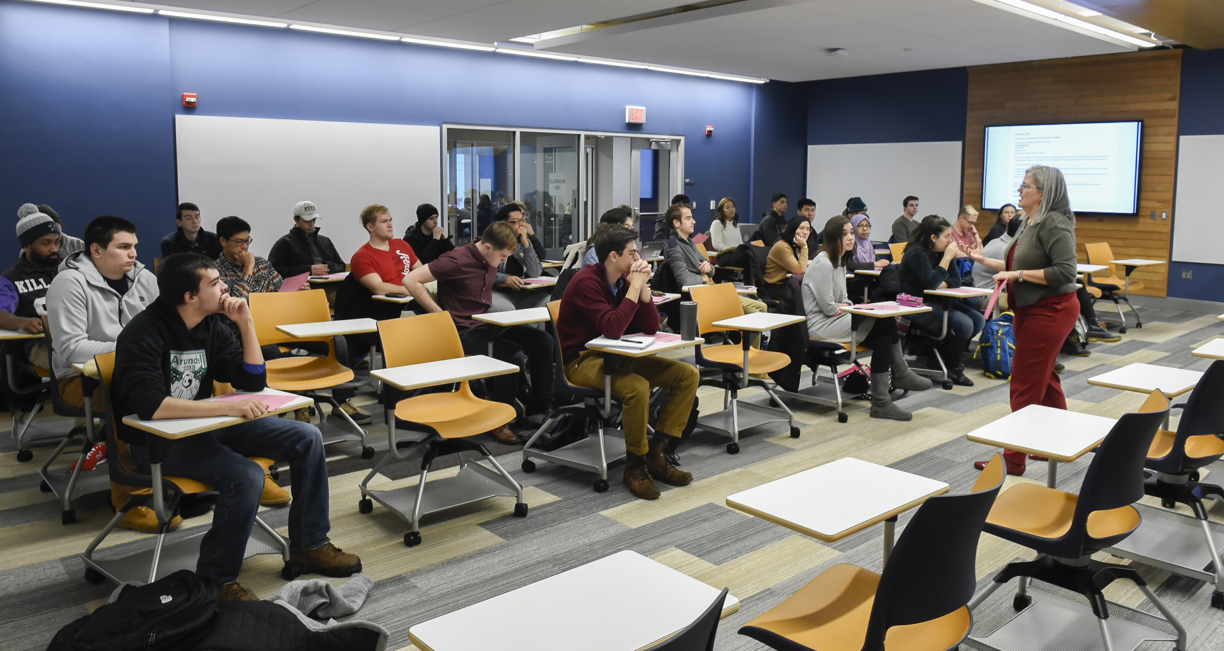 Classroom space fills up quickly during midday peak University Times